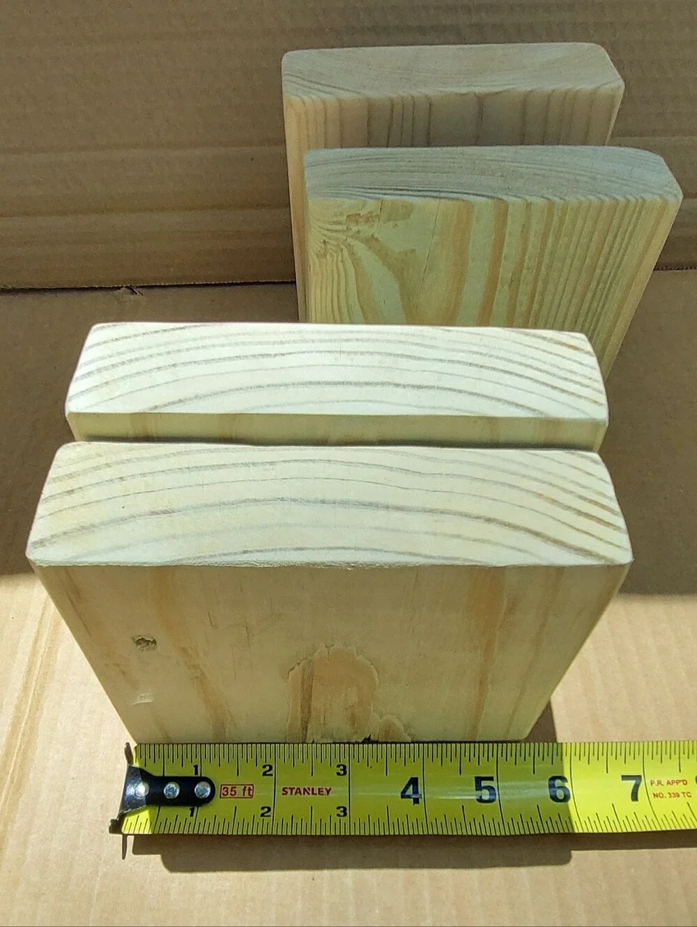 5 Assorted Wood Pieces